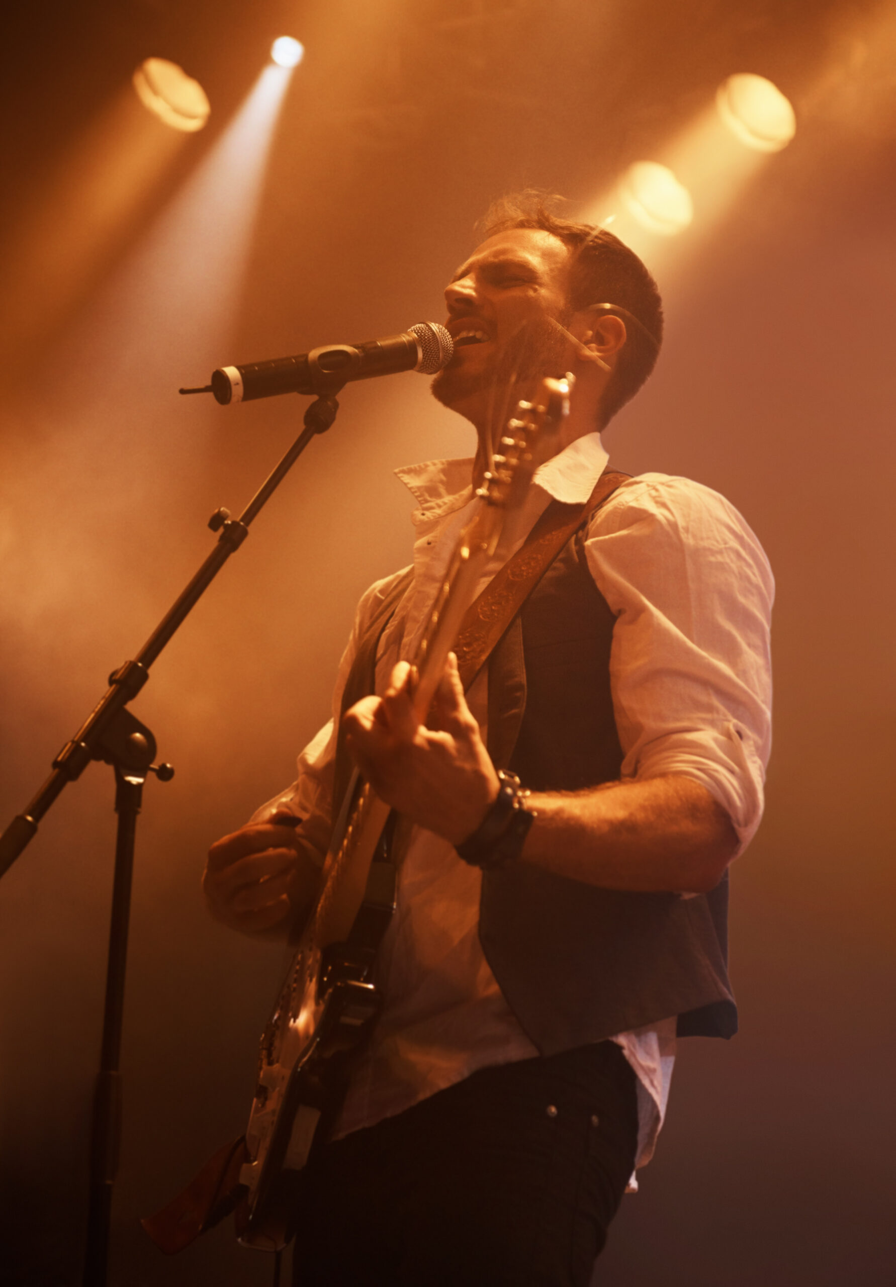 Hes the perfect front man.